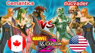 Marvel Vs Capcom 2 New Age Of Heroes  Cemantics Vs Ducvader