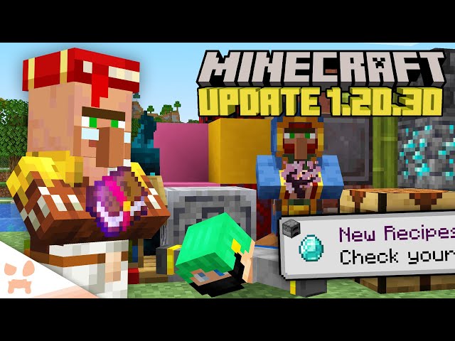 Minecraft 1.20.30 update patch notes add crawling