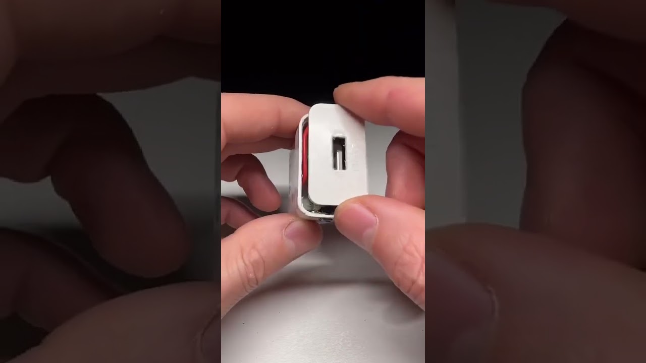 I turned a USB charger into a magnetic night light
