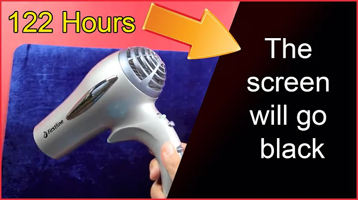 Hair dryer - relaxation and tinnitus - 5 days - 122 hours Sound treatment -