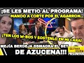 ¡SE LES METIO AL PROGRAMA! BERDEJA DSMADRA EL SET DE AZUCENA 