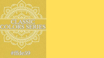 [YELLOW] — 4K Solid Color Background (1 Hour Loop) | Digital Visual Display