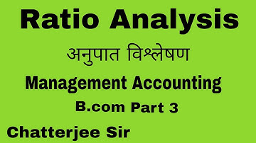 #4 Ratio Analysis Management Accounting KL Gupta and BK Mehta Book 📚