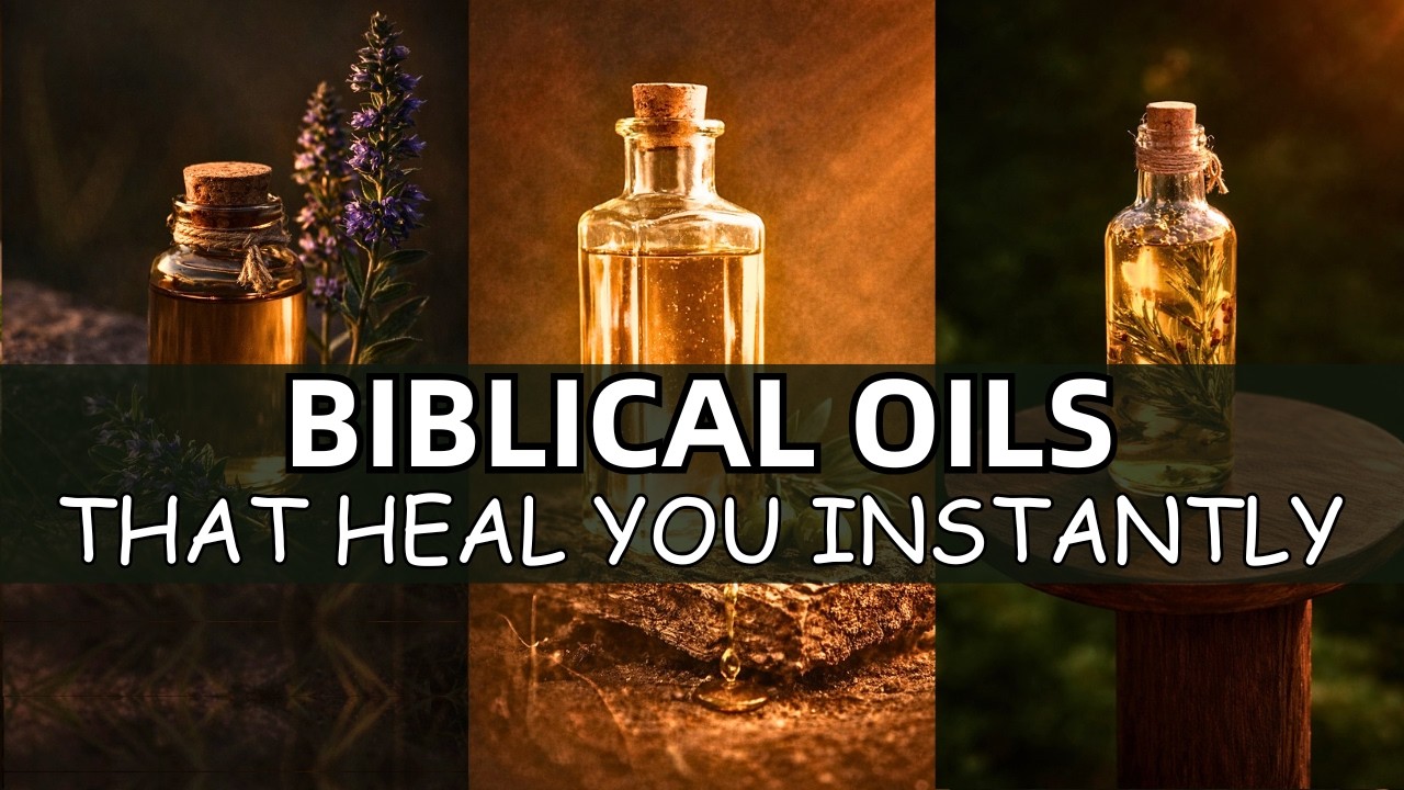20 Biblical Oils That Will Heal You Instantly - YouTube