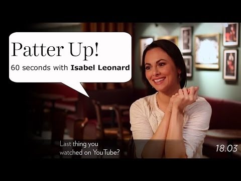 Patter Up! 60 seconds with Isabel Leonard