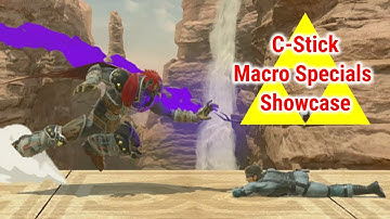 Smash Ultimate - Ganondorf: C-stick Macro Specials Showcase