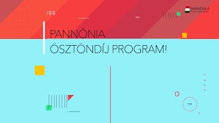 Pannónia Ösztöndíj Program - Nagy Renáta