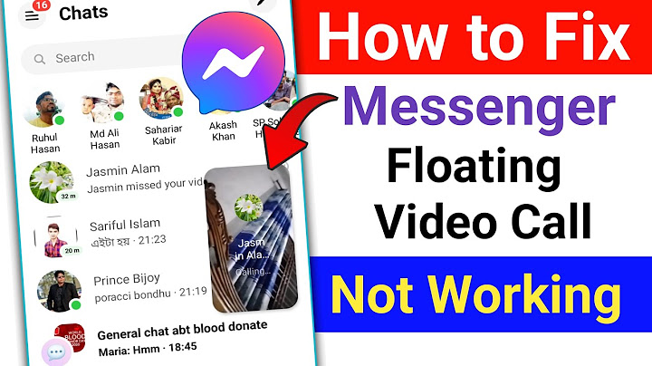 How to Fix Messenger Floating Video Call Not Working On Android।Messenger Video Call Minimize Issue
