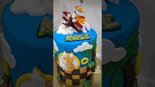 Sonic 2 Movie Tails Cake