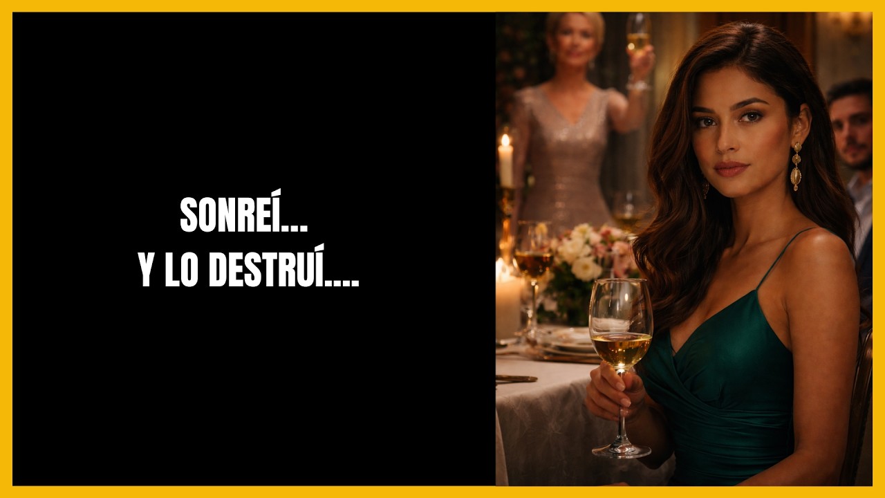 Mi suegra brindó “por la mujer correcta” — nadie esperaba mi respuesta...