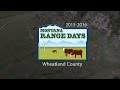 Montana range days 2016