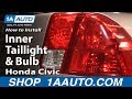 How to Replace Tail Light 2003-05 Honda Civic