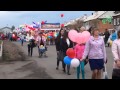 Шествие выпускников 2015 Ужурского района