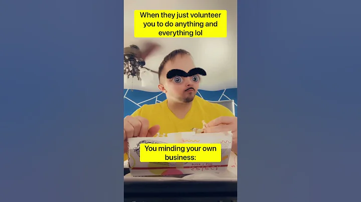 WHEN THEY VOLUNTEER YOU ANYTHING #jokes #funny #shorts #fun #memes