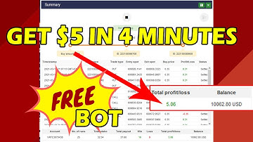 Free Binary Bot | $5 Just In 4 Min. Up Down Rise Fall Trading Binary.me.com Free Download 2021