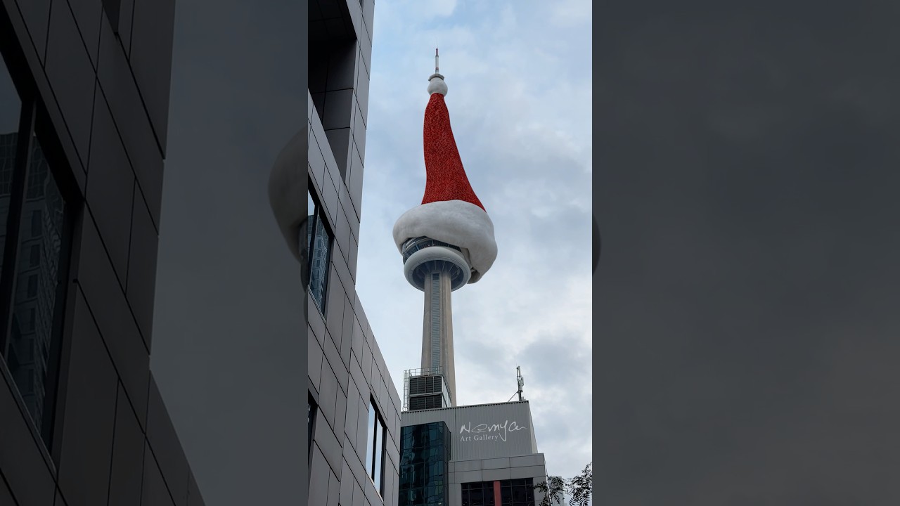 #Christmas in #toronto #cntower