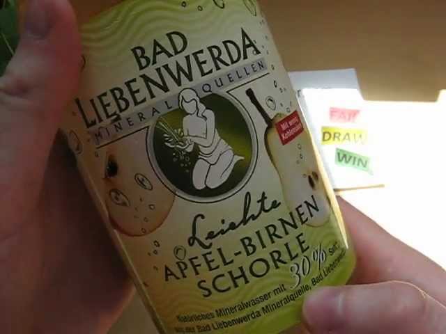 [Eröffnung der Feier! Großer Release-Verkauf läuft] Bad Liebenwerda Leichte Apfel - Schorle Apple Pear YouTube Spritzer) (light Birnen