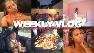 WEEKLY VLOG: REALISTIC DAYS IN MY LIFE ♡ | family day , nae got new braids, my bed is finally here! 