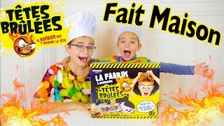 La fabrique à bonbons Têtes Brûlées DIY - Lucky Sophie blog famille voyage