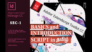 Details Sec-1 | Adobe InDesign Scripting in Tamil Tutorial: How to create a new document and Duplicate page. Guide