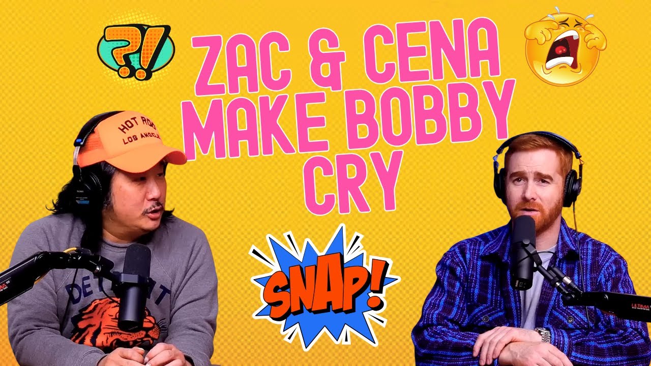 Zac & Cena Make Bobby Cry  | Bad Friends Podcast 😂 EP. 12