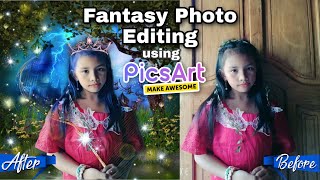 FANTASY PHOTO EDITING | EASY PICSART TUTORIAL screenshot 5