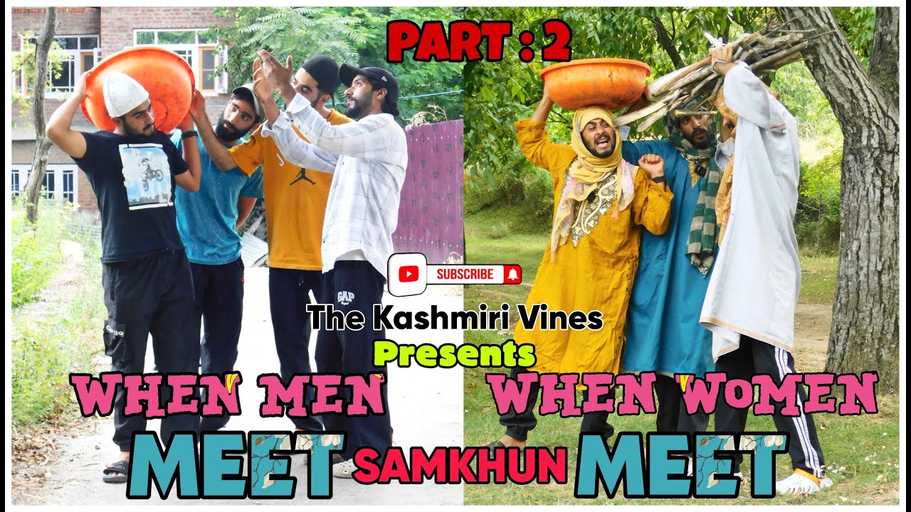 WHEN MEN MEET vs WHEN WOMEN MEET (PART :2) | Most Funny Video | The Kashmiri Vines