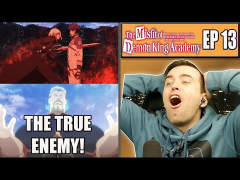 ANOS VS KANON THE HERO - The Misfit Of Demon King Academy Episode 13 - Rich Reaction