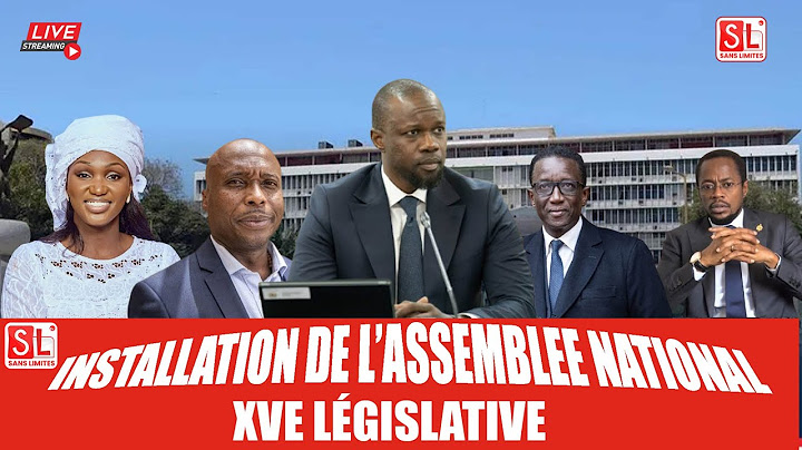 Direct Assemblée Nationale: Suivez l’installation de la 15e Législature