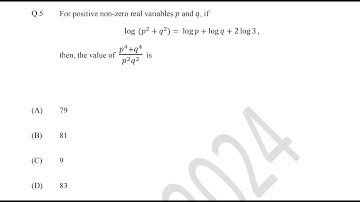 Question No  - 5 GATE MT 2024 Aptitude