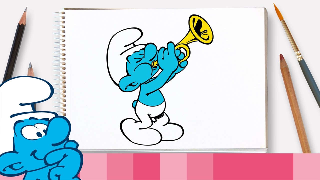 come-disegnare-stonato-i-puffi-youtube