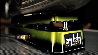 Pedal Cry Baby Kirk Hammett Signature Wah KH95 Dunlop