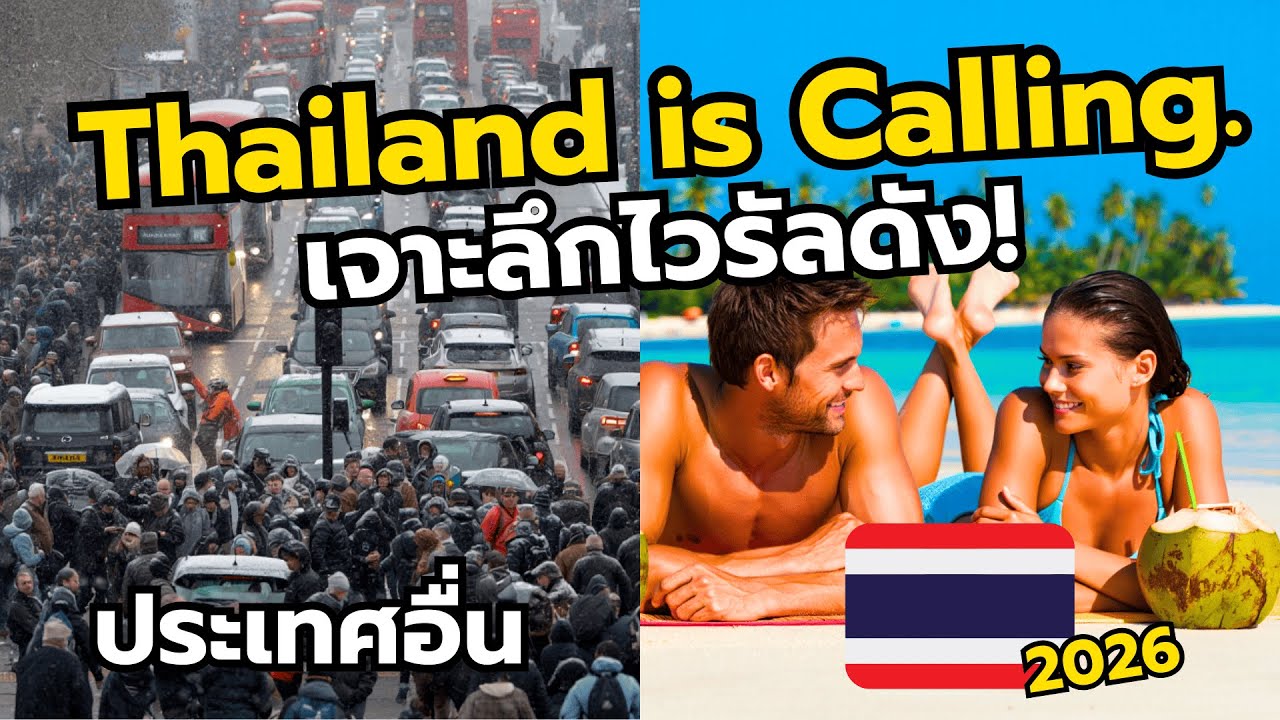 เจาะลึกไวรัล! Thailand is Calling  เมื่อไทยคือ 'สวรรค์' สุดท้ายของคนทั้งโลก!!