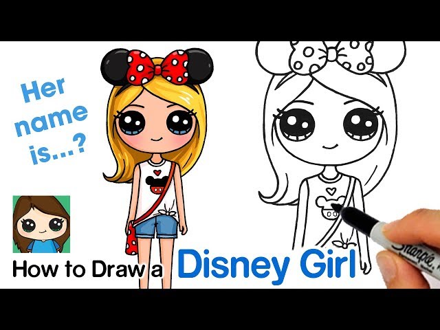 How to Draw A Rapunzel Easy | TikTok