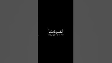 كروما تصمیم #قرآن_كريم 4k #سورة_غافر #القارئ ياسر_الدوسري وَقَالَ رَبُّكُمُ ادْعُونِي