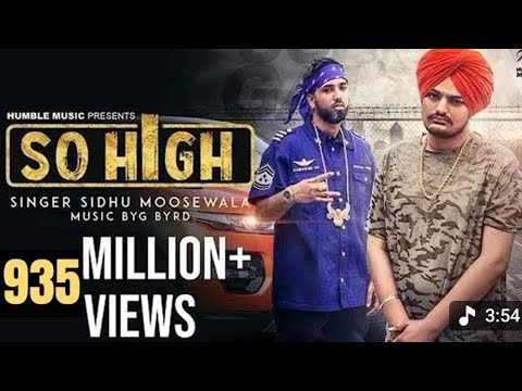 So High | Official Music Video | Sidhu Moose Wala ft. BYG BYRD | Humble Music