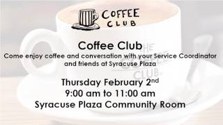 Syracuse January Calendar