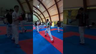 counter kick mawashi+uramawashi training karate🔥🤯#karate #shorts #karate1