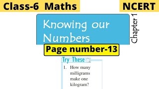 Class 6 Maths Chapter 1 Knowing Our Numbers | Try these page 13 solution | NCERT Explaination screenshot 5