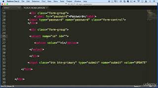 11 Fixing Name Attribute Value - HOW TO USE DATABASE IN PHP - PHP COURSE CMS PROJECT