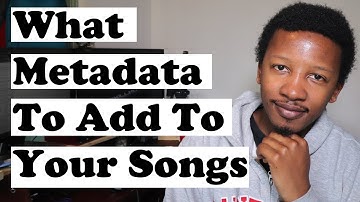 What Metadata To Add to Your Songs