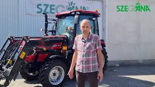 Szegána - Hanwo 704 Traktor Rakodóval