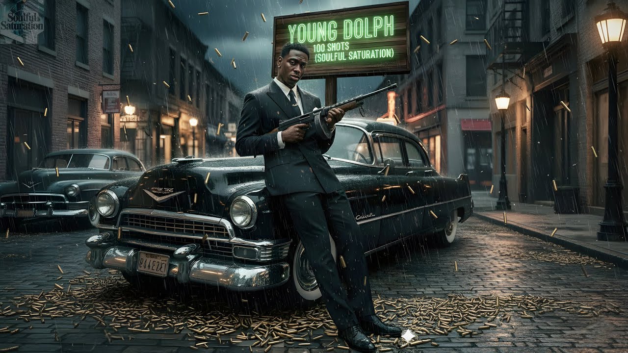 Young Dolph - 100 Shots (1950's Soul Trap Cover) R.I.P Memphis LEGEND