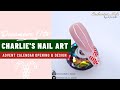 Reverse French Acrylic Nail Tutorial | Christmas nails!