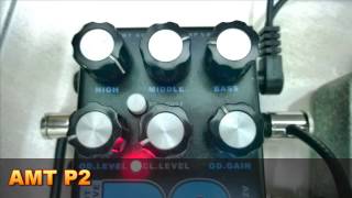 Preamp pedal shootout: AMT P2 vs. iSP Theta