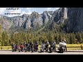 Yosemite on a Harley-Davidson