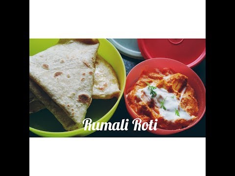 Easy Rumali Roti - Lunchbox recipe ( Recipe # 117)