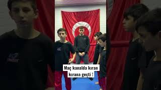 Maç Kda Kıran Kırana Geçti Kick Boks Maçı