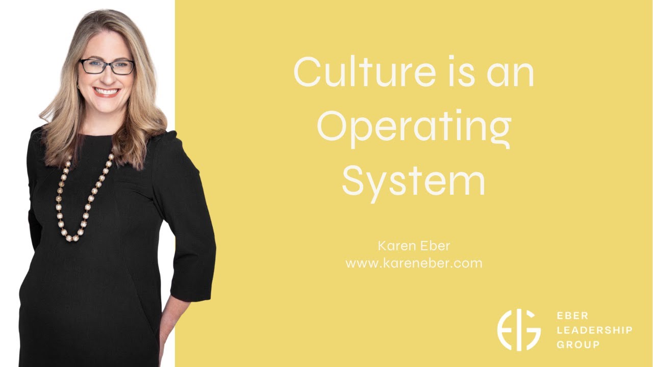 Culture is an operating system - YouTube