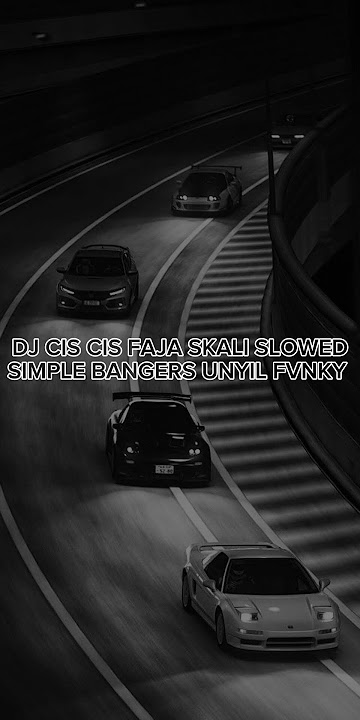 DJ CIS CIS FAJA SKALI SLOWED X SIMPLE BANGERS UNYIL FVNKY